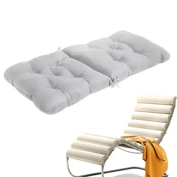 Уличные подушки Уличный коврик для скамейки, Плетеная подушка для стула, водонепроницаемая Складная портативная конструкция для ресторана, коврик для скамейки-качели